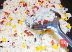 爱心炒饭的做法图解5