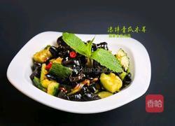 原创芥辣凉拌青瓜木耳的做法图解8