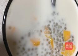 椰汁芒果西米露的做法图解5