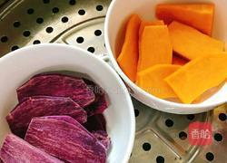 三色发糕的做法图解2