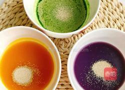 三色发糕的做法图解5