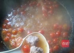 西红柿肉丸汤的做法图解6