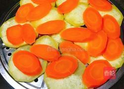 胡萝卜地瓜泥的做法图解2