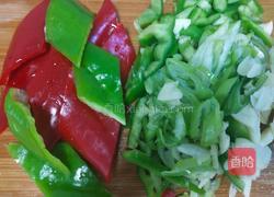 双椒炒茭白的做法图解4