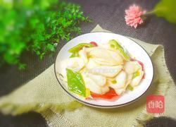 双椒炒茭白的做法图解10