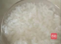 丝瓜瘦肉粥的做法图解3