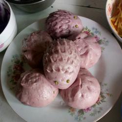 紫薯猪肉包的做法[图]