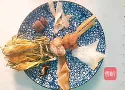 霸王花海皇三宝玉米子鸡汤的做法图解1