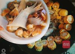 霸王花海皇三宝玉米子鸡汤的做法图解7