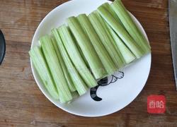 蒜蓉丝瓜的做法图解2