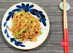 芥菜丝拌青椒丝的做法图解6