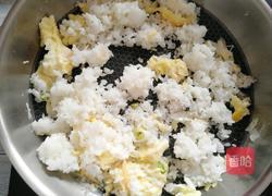 西兰花蛋炒饭的做法图解8