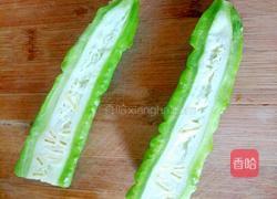 蜂蜜苦瓜冰棍的做法图解2