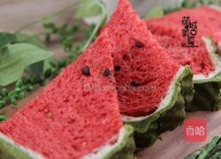 夏日清爽-西瓜吐司的做法图解1