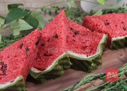 夏日清爽-西瓜吐司的做法图解17