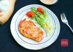  法式沙拉酱锅煎香甜鸡脯的做法图解8