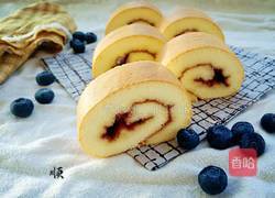 蓝莓蛋糕卷的做法图解20