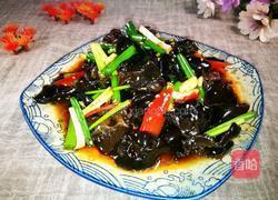 小葱拌木耳的做法图解4