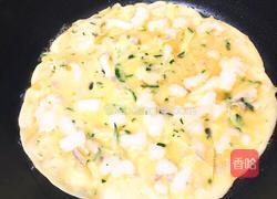 银鱼黄瓜蛋饼的做法图解6