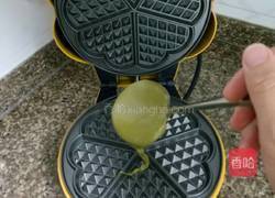 快手餐点『抹茶华夫饼』的做法图解7