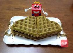 快手餐点『抹茶华夫饼』的做法图解10