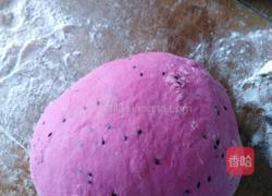 火龙果水饺的做法图解2