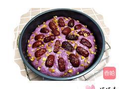 紫薯发糕的做法图解6