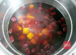 Double Red Pumpkin Blood Soup Recipe Illustration 4