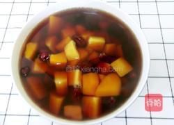 双红南瓜䃼血汤的做法图解5