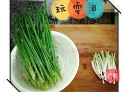 香葱猪肉水饺的做法图解2