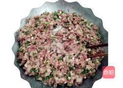 香葱猪肉水饺的做法图解8