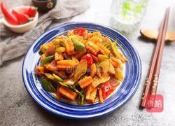 西芹泡椒爆鱿鱼的做法图解11