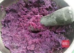 紫薯芋圆的做法图解2