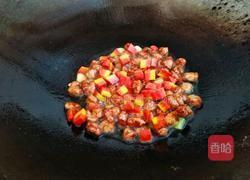 芹菜胡萝卜炒肉丁的做法图解9