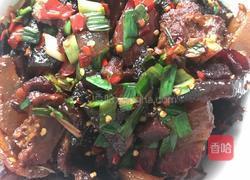 腊肉炒蕨粑的做法图解7