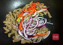 黑椒牛排炒意面的做法图解9