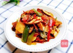 香干炒肉的做法图解14