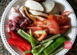 香干炒肉的做法图解2