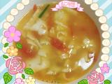 番茄锅边糊