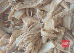 牛肚炒绿豆芽的做法图解3