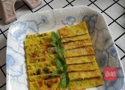 苦瓜鸡蛋饼的做法图解8