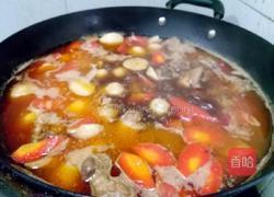 芋头红萝卜烧排骨的做法图解10