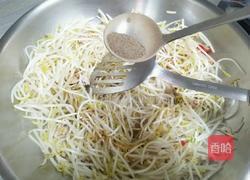 肉沫绿豆芽的做法图解5