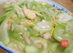 丝瓜炒鸡蛋的做法图解5
