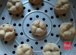 红糖大枣开花馒头的做法图解17