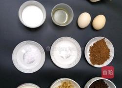 巧克力花生马芬蛋糕的做法图解1