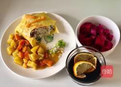 咖喱蛋包饭的做法图解15