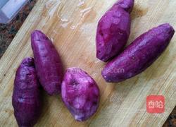 紫薯饼的做法图解2