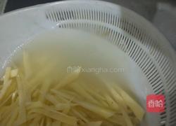 醋溜土豆丝(酸辣土豆丝)的做法图解4