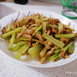 芹菜炒肉的做法[图]